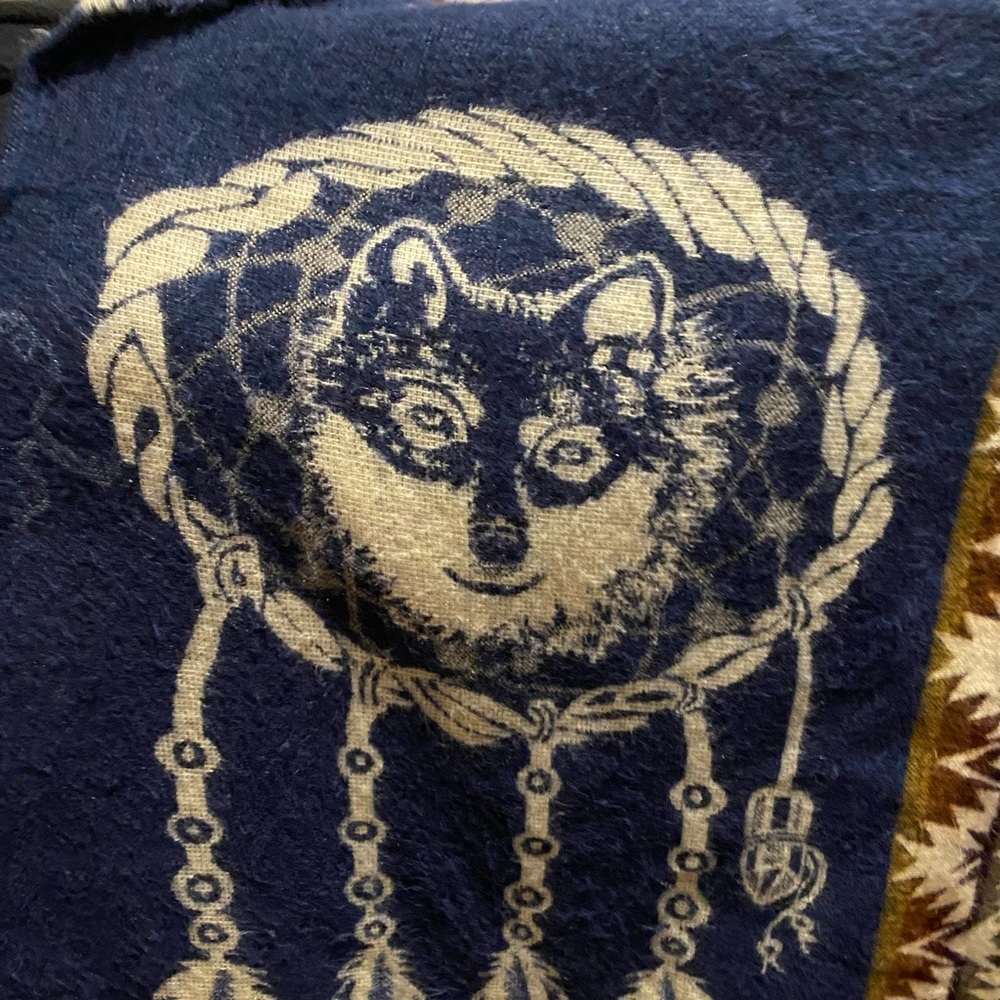 Alpaca wool Ecuadorian poncho